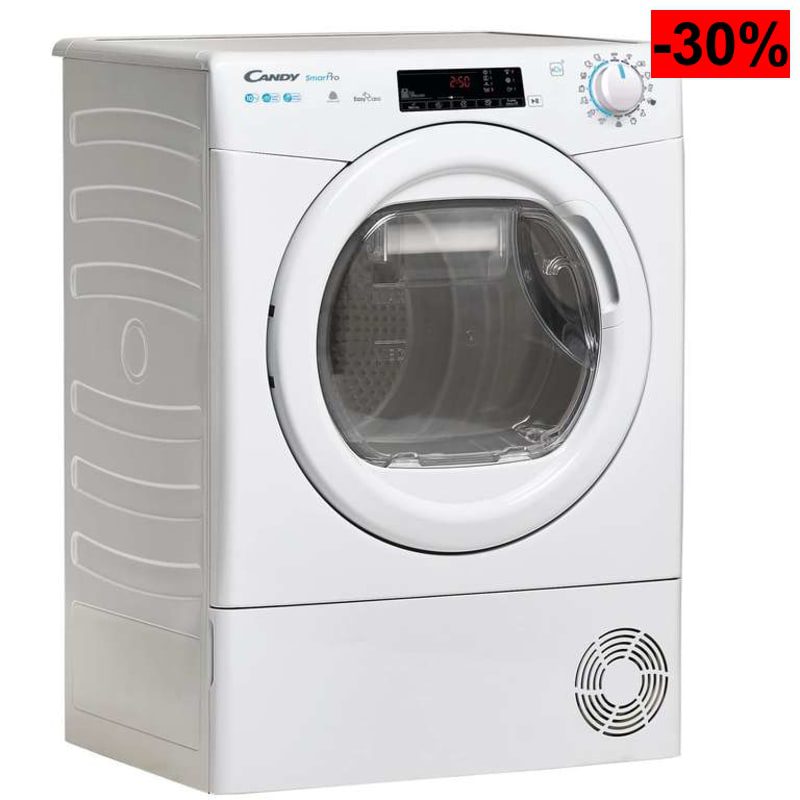 Secadora CANDY de Bomba de Calor Smart Pro 10kg, A++, con Wi-Fi y EasyCase (CSOE H10A2TE-S) - oferta Amazon