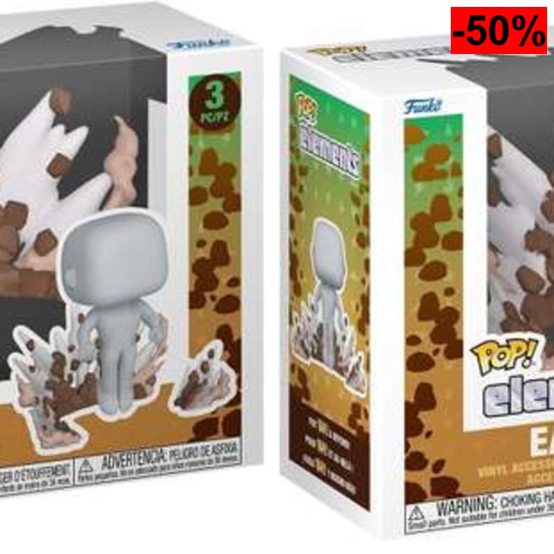 Pop! Elements: Earth - Dirt/Rock (Paquete de 2) - oferta Amazon