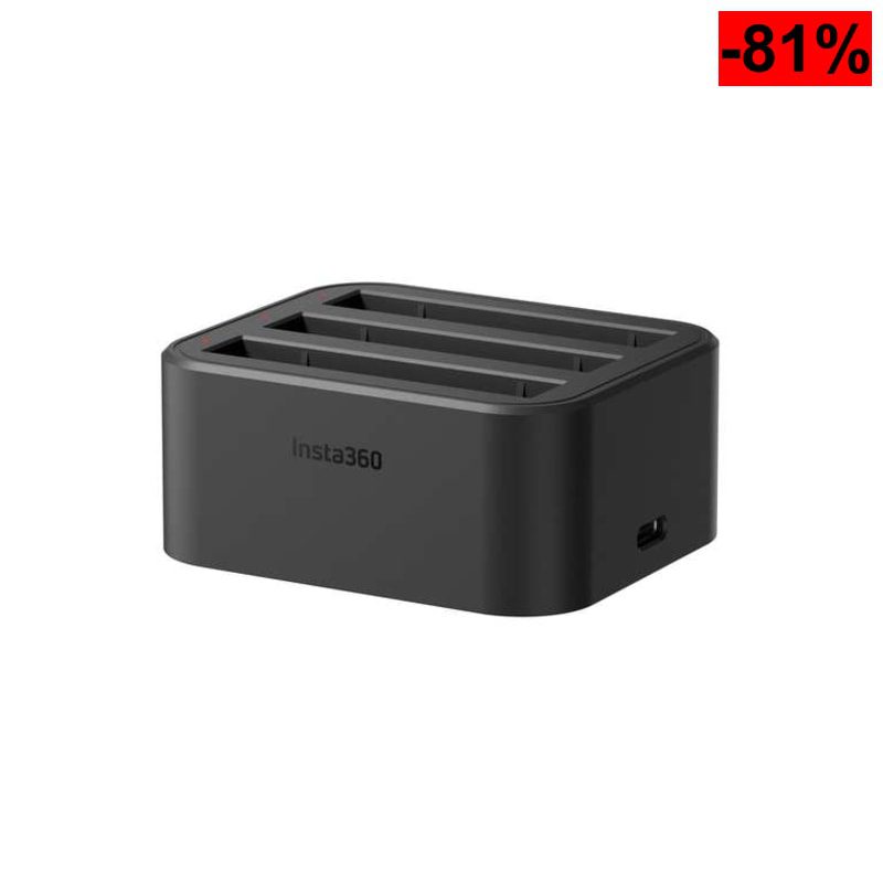 Insta360 Adaptador de Carga Rápida para X3 Centro de Carga Rápida ( Reacondicionado - Como Nuevo) - oferta Amazon
