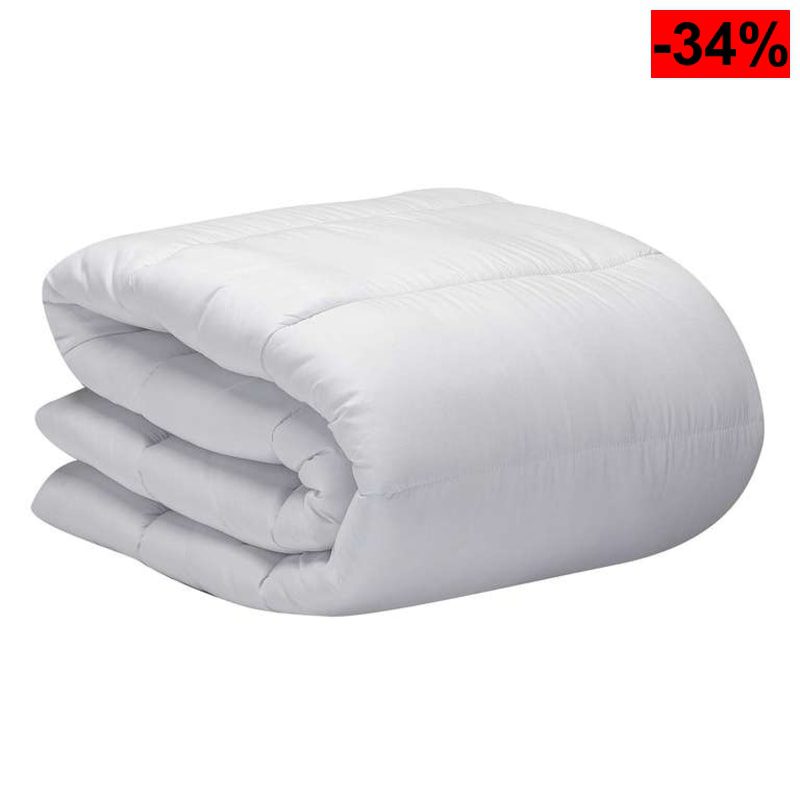 Pikolin Home - Edredón Nórdico, Cama 150 (240 x 220 cm), de Fibra Invierno 400gr, Aloe Vera, Dermoprotector y Transpirable - oferta Amazon