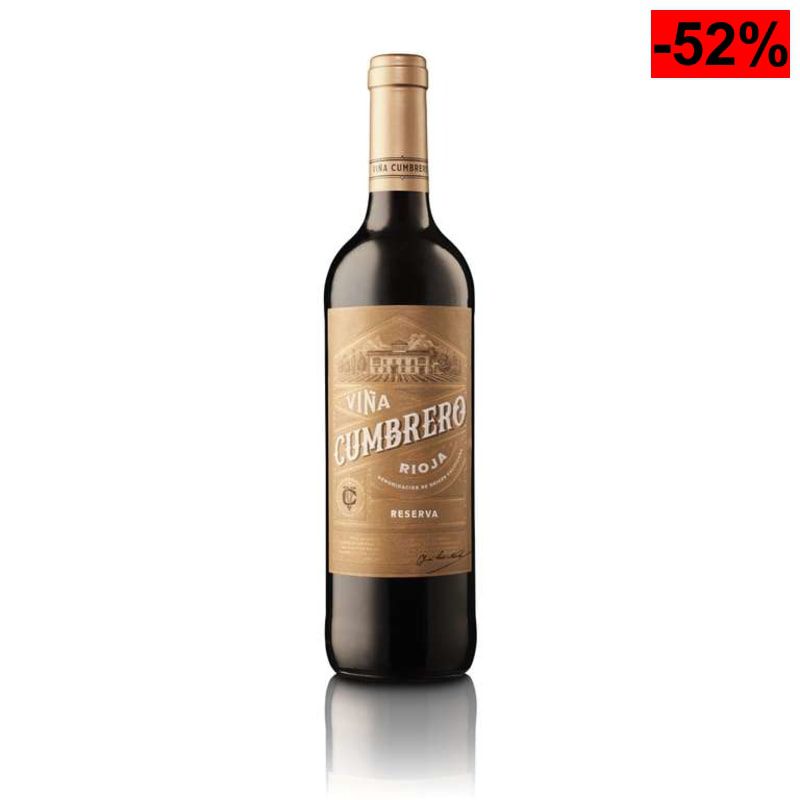 Vino Tinto Viña Cumbrero Reserva D.O.Ca. Rioja - 1 Botella de 750 ml - oferta Amazon