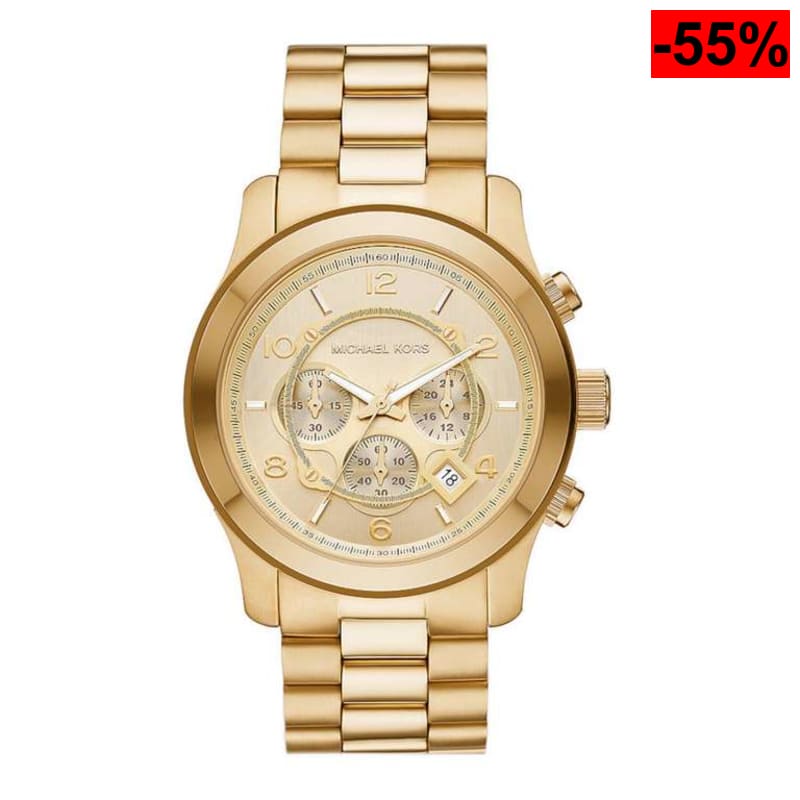 Michael Kors Reloj Acero Inoxidable Runway para Hombre - oferta Amazon
