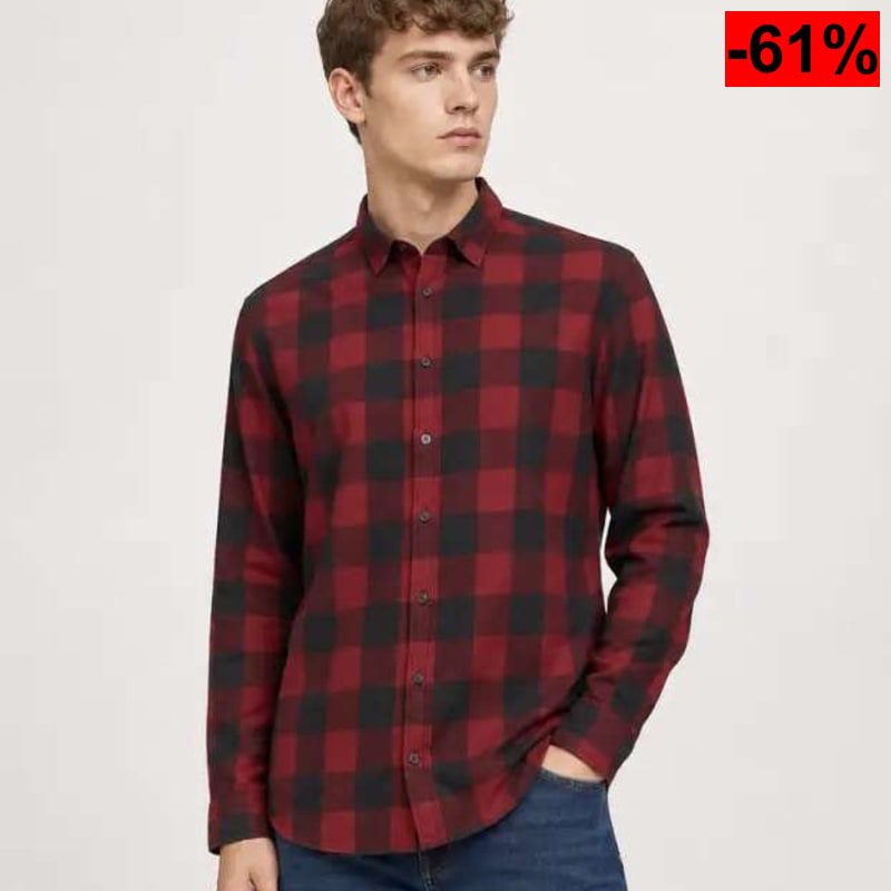 JACK & JONES Camisa Slim Fit 100% Algodón S-4XL - oferta Amazon