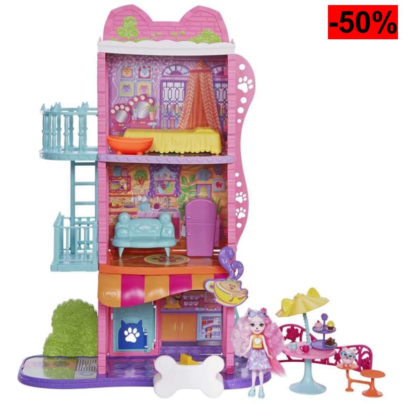 Apartamento Enchantimals City Tails - oferta Amazon