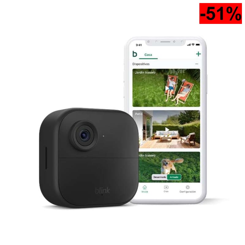 Blink Outdoor 4 | cámara de seguridad inteligente HD sin cables. - oferta Amazon