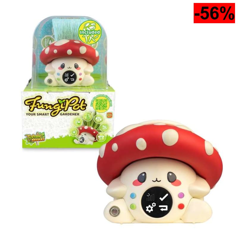 Garden Keepers FungiPot Maceta Inteligente e Interactiva (Reacondicionado - Como Nuevo) - oferta Amazon