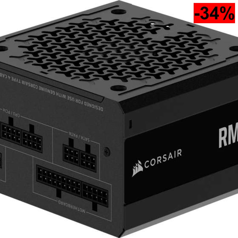 CORSAIR RM850e (2025) Fuente de alimentación ATX - Negro - oferta Amazon