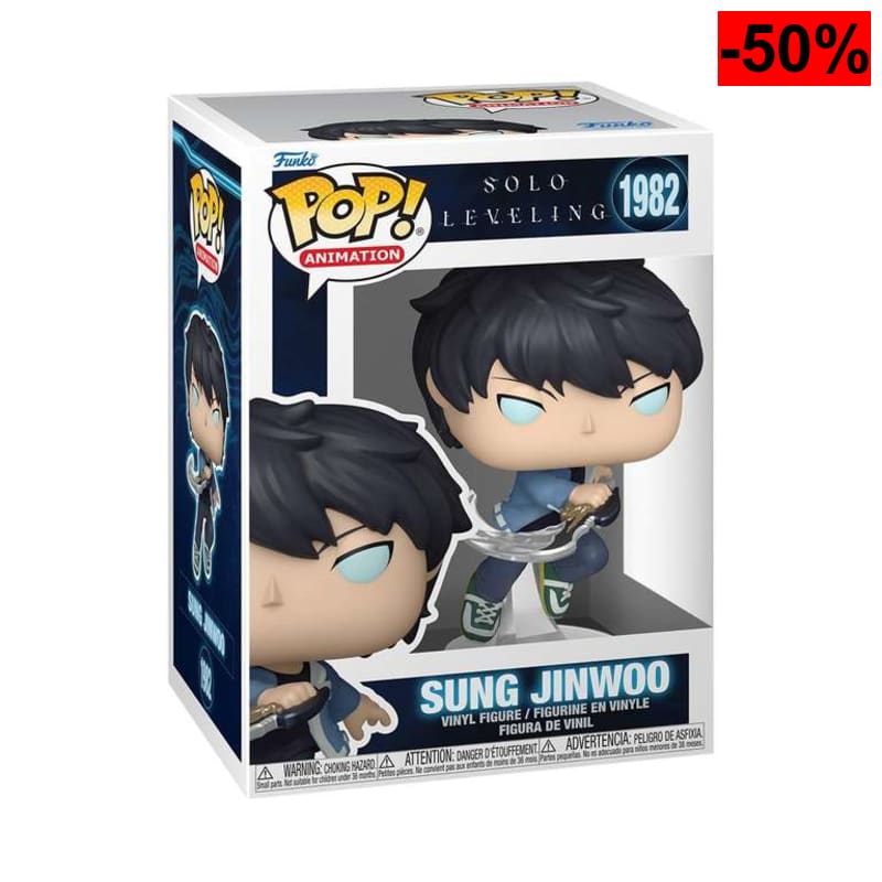 Funko Pop! Animation: Solo Leveling - Sung Jinwoo - oferta Amazon