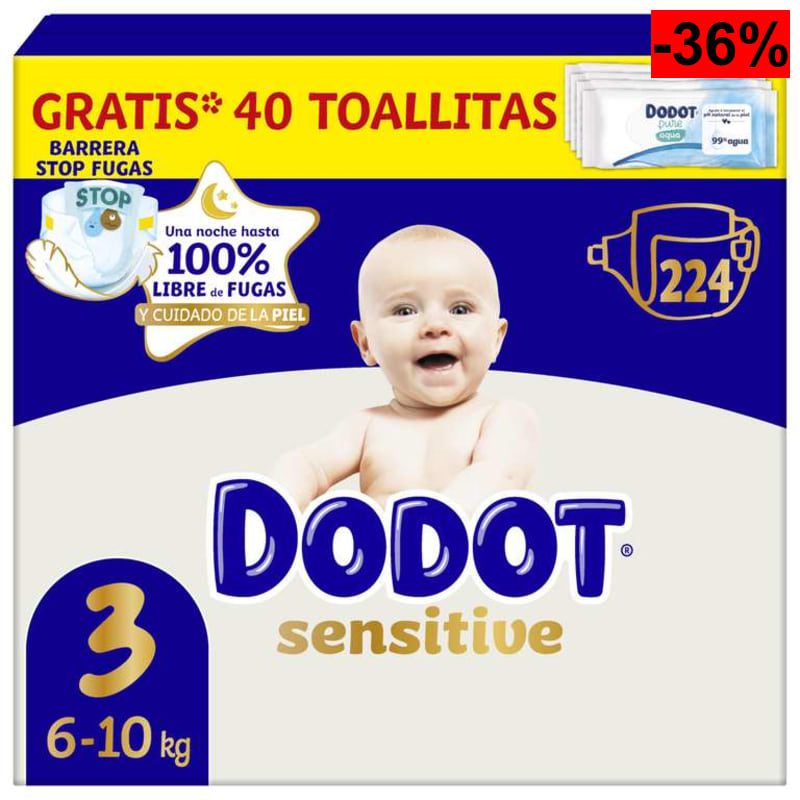 Pañales talla 3 dodot con suscripción 0'23 pañal - oferta Amazon