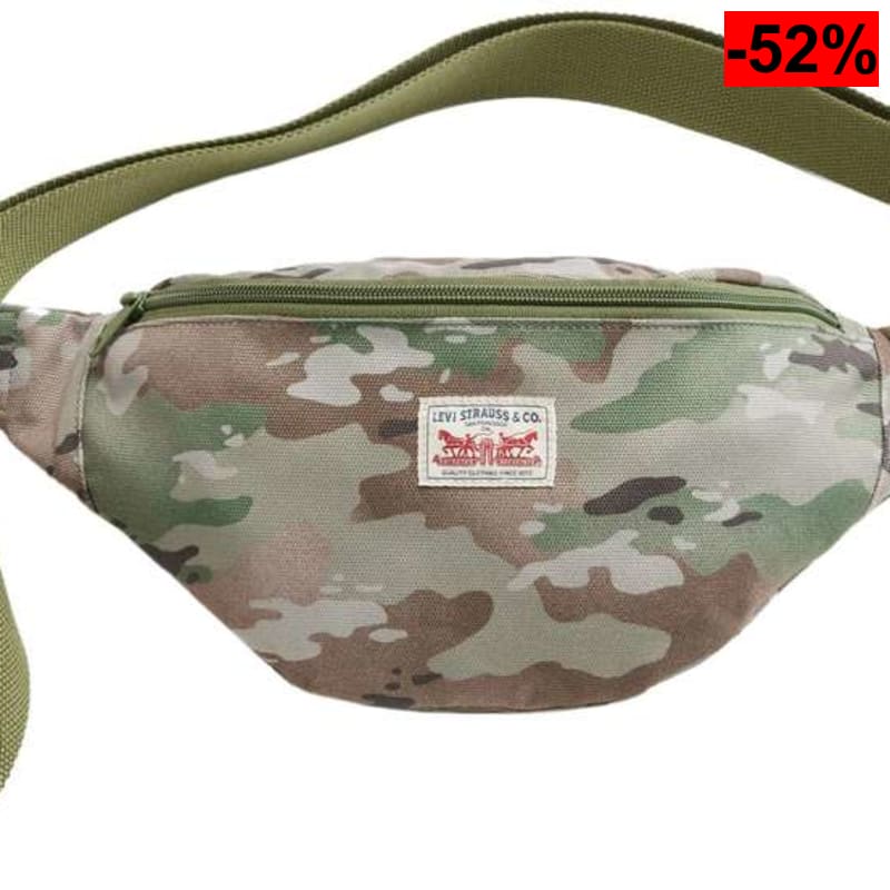 Levi's Damen Duboce Sling Ov Riñonera para hombre, camuflaje degradado, olivino - oferta Amazon