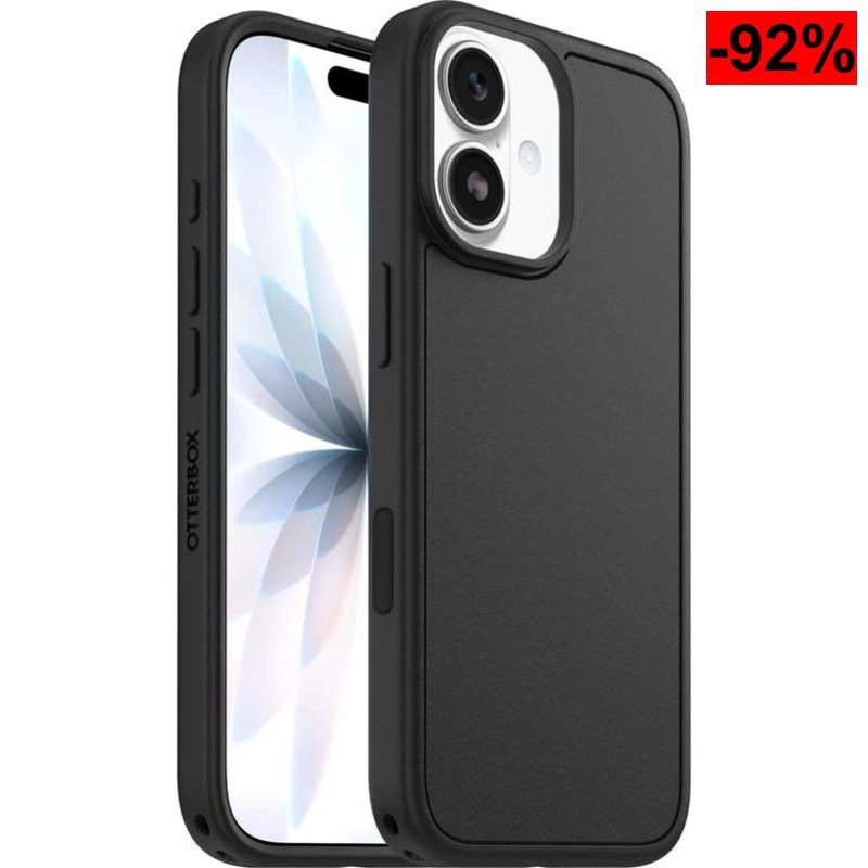 Otterbox Funda Symmetry MagSafe, para iPhone 17, Negro Resistente a golpes y caídas, estándares Militares x3 [Reaco - MB - Reempaquetado] - oferta Amazon