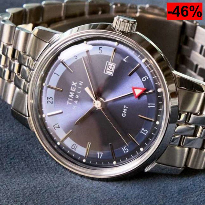 Timex Men’s Marlin Quartz GMT 40 mm