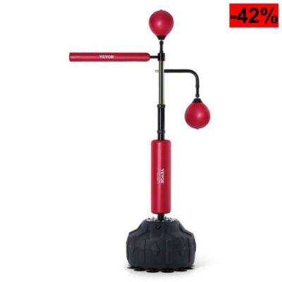 VEVOR Saco de Boxeo Con Soporte Ajustable 965 x 480 x 1580 mm Para…