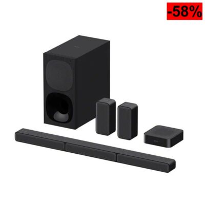 Sony Sistema de Teatro en Casa HT-S40R de 5.1 Canales con bocinas t…