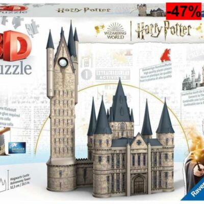 Ravensburger - 3D Puzzle Astronomy Tower Harry Potter, Serie Maxi,…