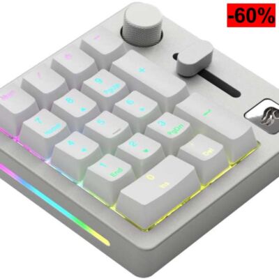 GLORIOUS GMMK Macro Numpad Teclado Inalámbrico Bluetooth