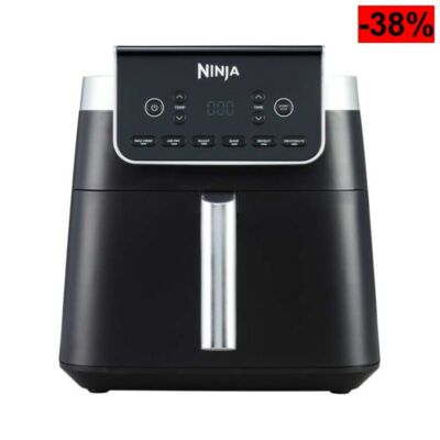 Ninja MAX PRO, freidora de aire sin aceite de 6,2 L, cajón cuadrado…