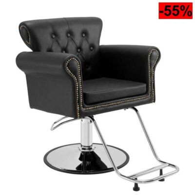 Sillón de Peluquería Hidráulico Giratorio 360°