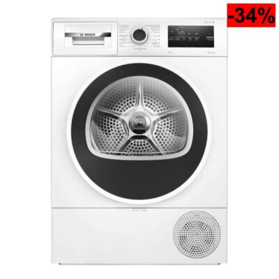 Bosch - Secadora con bomba de calor, 8 kg, AutoDry, Antivibraciones…