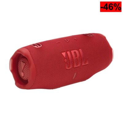 JBL Charge 6, Altavoz Bluetooth Portátil Inalámbrico, Rojo