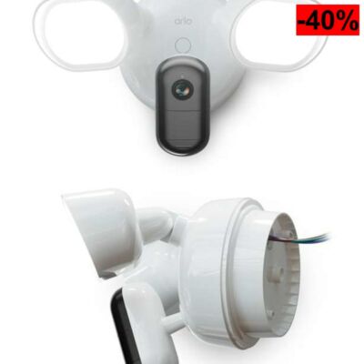 Arlo Floodlight 2K con Cable