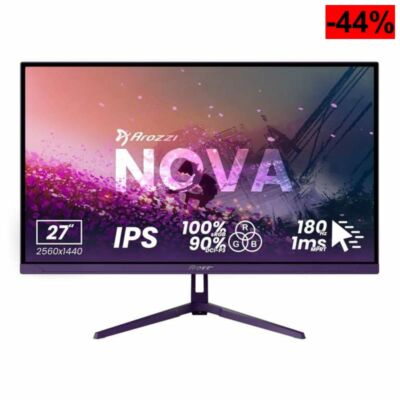 Arozzi Nova 27" Monitor Gaming IPS QHD 2560×1440