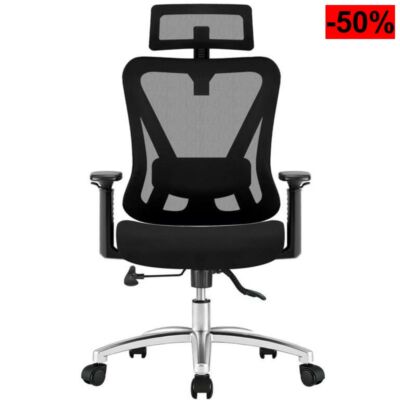 Silla de Oficina Ergonómica Hasta 150kg