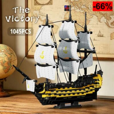 Maqueta Barco Pirata Duant Victory 83x24x9cm 1045 Piezas