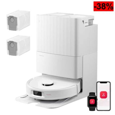 Roborock Qrevo S Pro Set Robot Aspirador Blanco