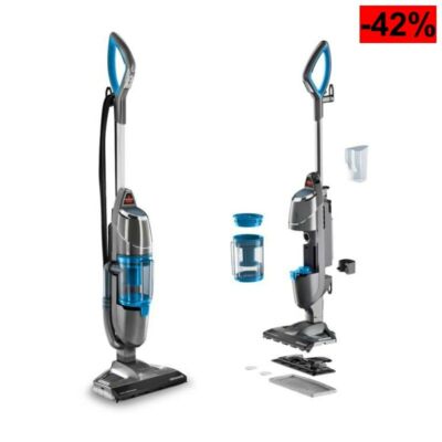 BISSELL Vac & Steam Limpiador a Vapor y Aspiradora 2 en 1
