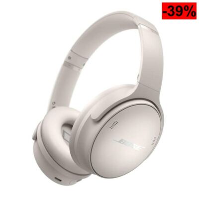 Auriculares Inalámbricos Over-Ear Bose QuietComfort SC Blanco Humo