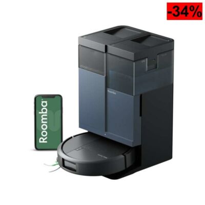 IRobot Roomba Plus 415 Combo and Base AutoWash Multifunction