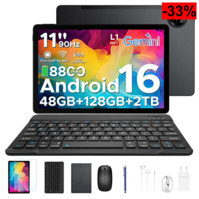 Table BIRDCLAW P11 con Android 16