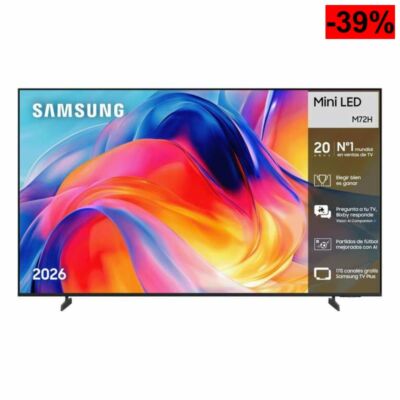 Samsung TV Mini LED M72H 75" 4K Smart TV con IA