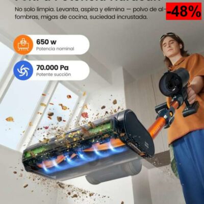 FAMIVAC FV5 Aspiradora sin Cable