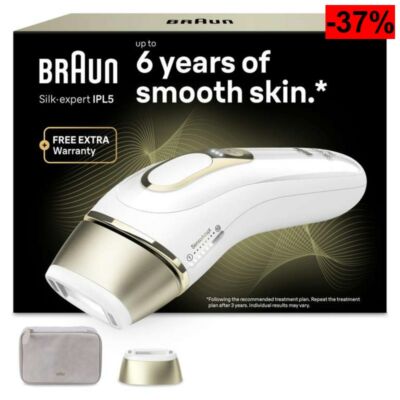 Braun Depiladora Luz Pulsada Silk·expert Pro 5