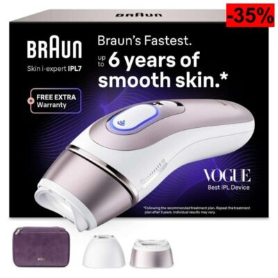 Braun Depiladora Luz Pulsada Smart IPL Skin i·expert